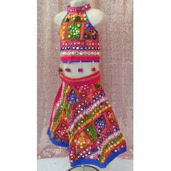 Lehenga D10 Blue (1-6 yrs)