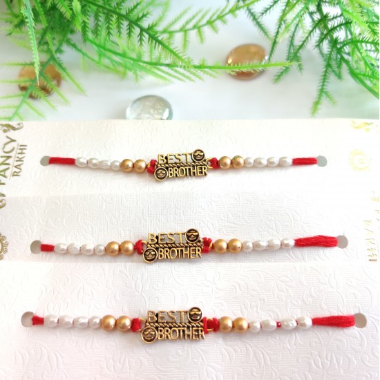 Rakhi D-16 (Best Brother)- Single Piece