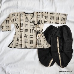 KD-D41 - (Age 0-3 yrs) Black Cotton