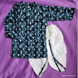 KD-D43 - (Age 0-5 yrs) Blue White (Cotton)