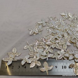 Belpatra / Bilva Leaves - German Silver - 2.5 cm