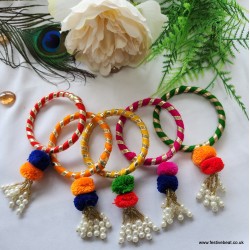 Rakhi Lumba 84- Single bhabhi / sister rakhi (Multi color available)