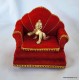 Laddu Gopal Sofa Singhasan-D11 (Size 8X 6 cm)