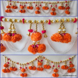 Toran D01 marigold and Pearl