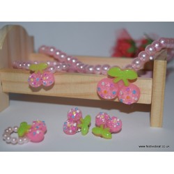 Girls Necklace Set - Berries