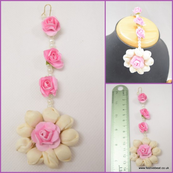 Floral Mangtika Pink Floral Mangtika Pink