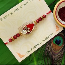 Rakhi SR-D01 (Red)- Single Piece