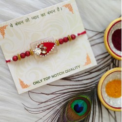 Rakhi SR-D01 (Red)- Single Piece