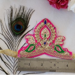 Kids Mukut 05 (with Peacock Feather)