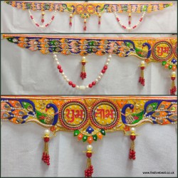 Toran D12 Toran - Peacock Embroidery
