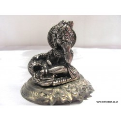 Bal Gopal- Oxidised Statue
